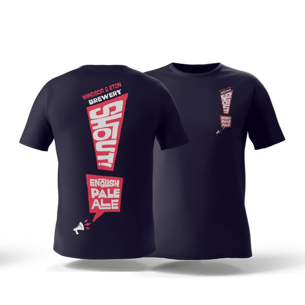 Shout T-shirt Navy Blue