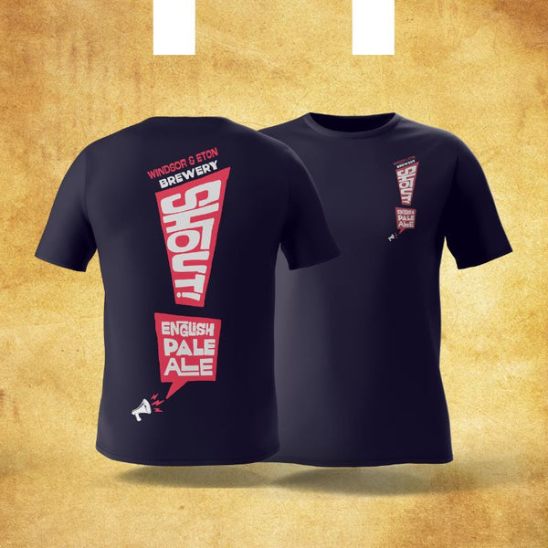 Shout T-shirt Navy Blue