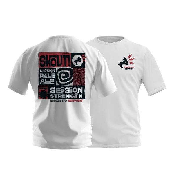 Shout T-shirt White