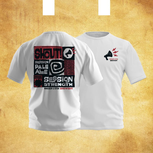 Shout T-shirt White
